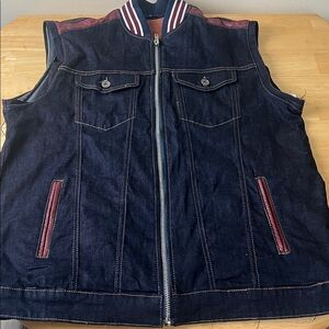 IRO OCHI Men’s Denim Jacket  Tokyo Japan Casual Jacket Size: 2XL
